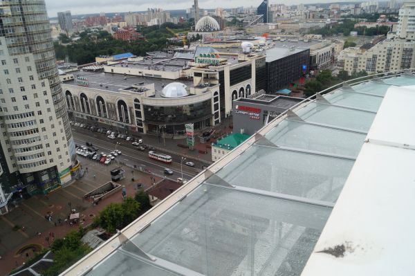 Стеклянные полы